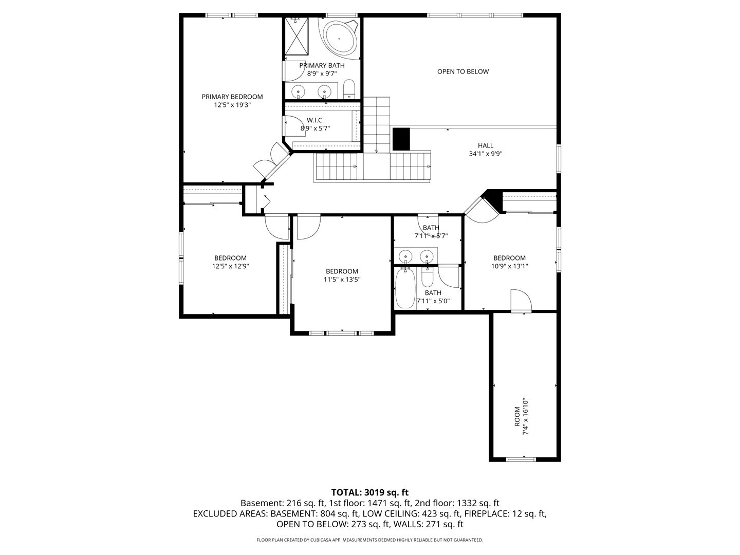 1524 West Mooseheart Road North Aurora, IL 60542 - Photo 29 of 32 a picture of a floor plan