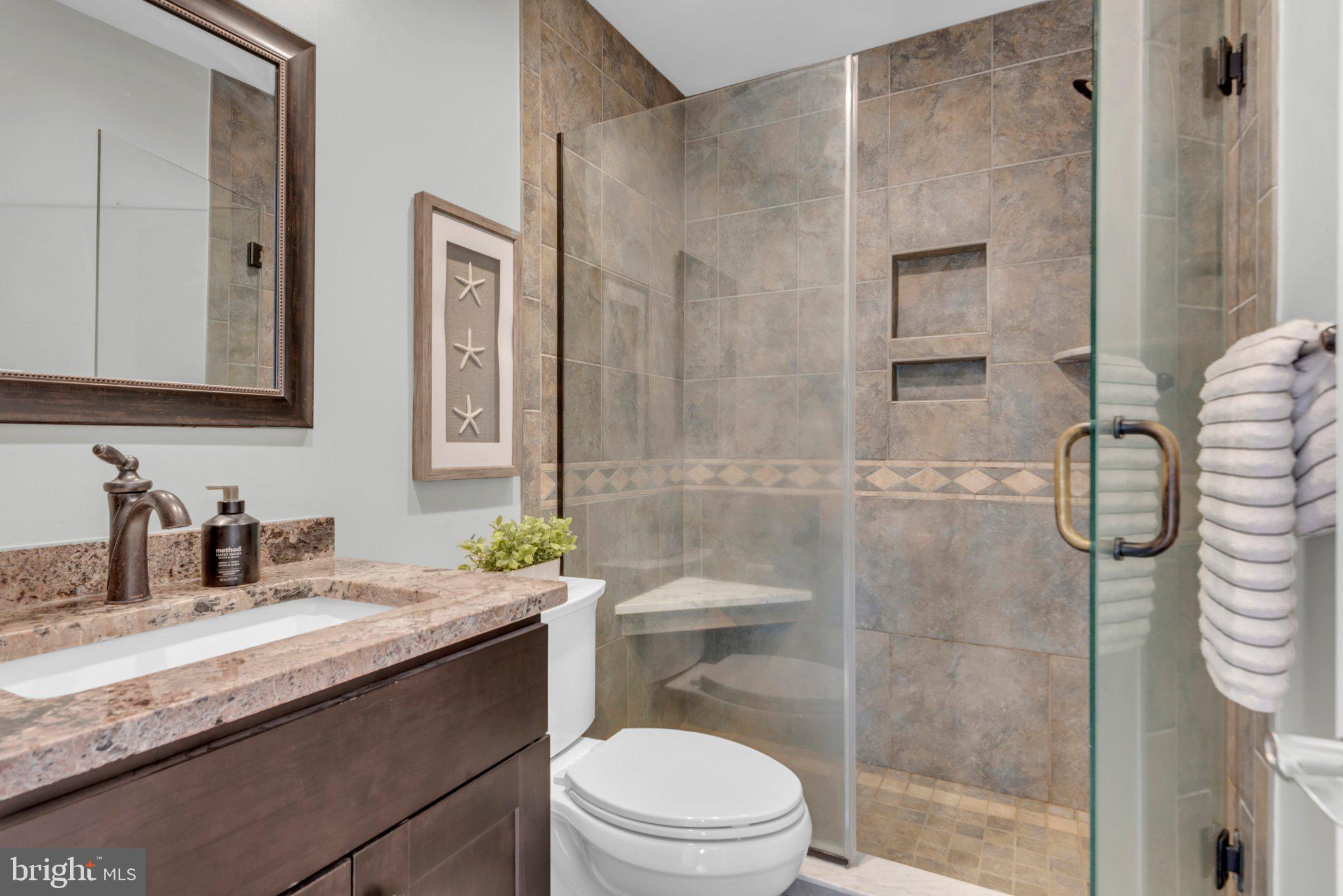 946 Shore Acres Road Arnold, MD 21012 - Photo 18 of 49 Spa-like with frameless glass shower
