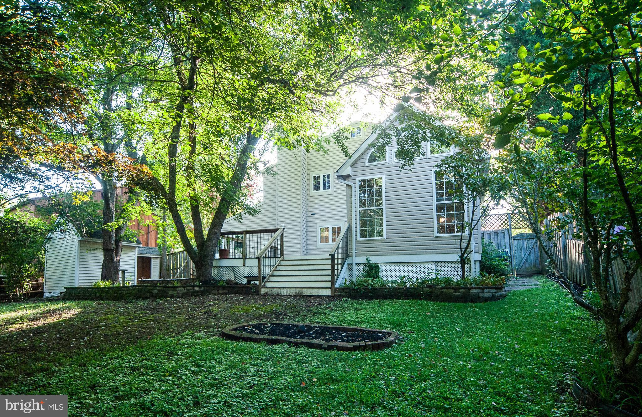 9624 Rocksparkle Row Columbia, MD 21045 - Photo 22 of 25 Backyard - shady and private.