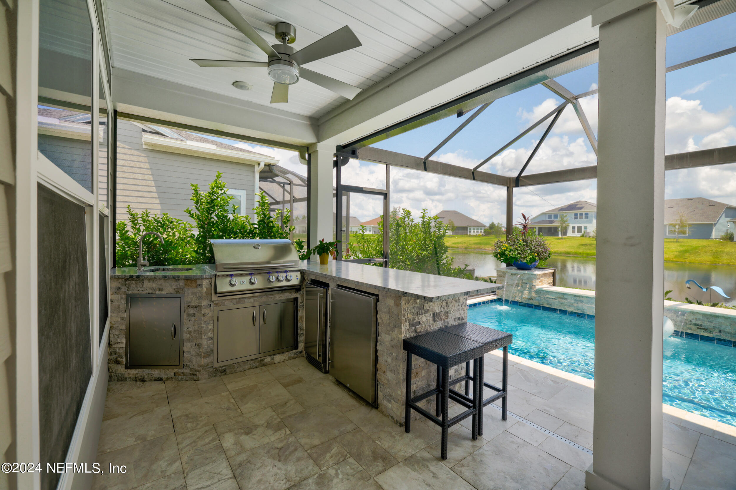 98 Sumter Pl Street St. Augustine, FL 32092 - Photo 53 of 84 Outdoor kitchen