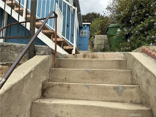 a view of small yard