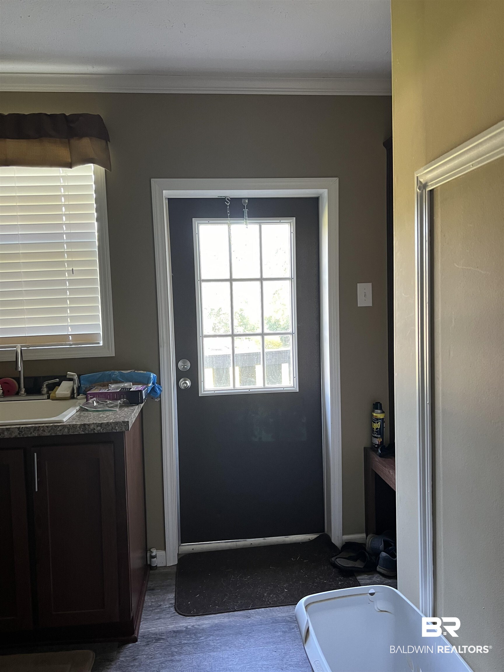 16824 Underwood Road Foley, AL 36535 - Photo 11 of 25 Doorway with sink and ornamental molding