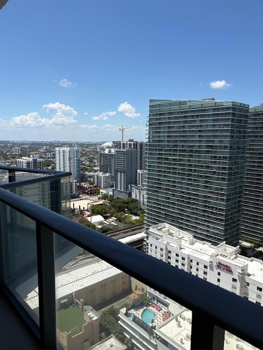 1300 South Miami Avenue, Unit 2911 Miami, FL 33130 - Photo 2 of 27 VIEW FROM BALCONY