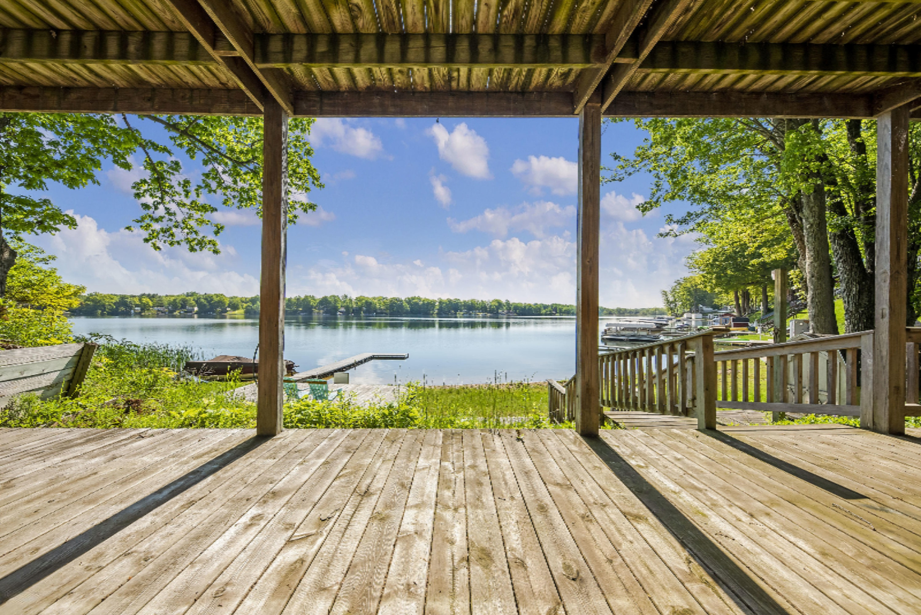 5300 Stella Road Custer, MI 49405 - Photo 42 of 47 View from Patio