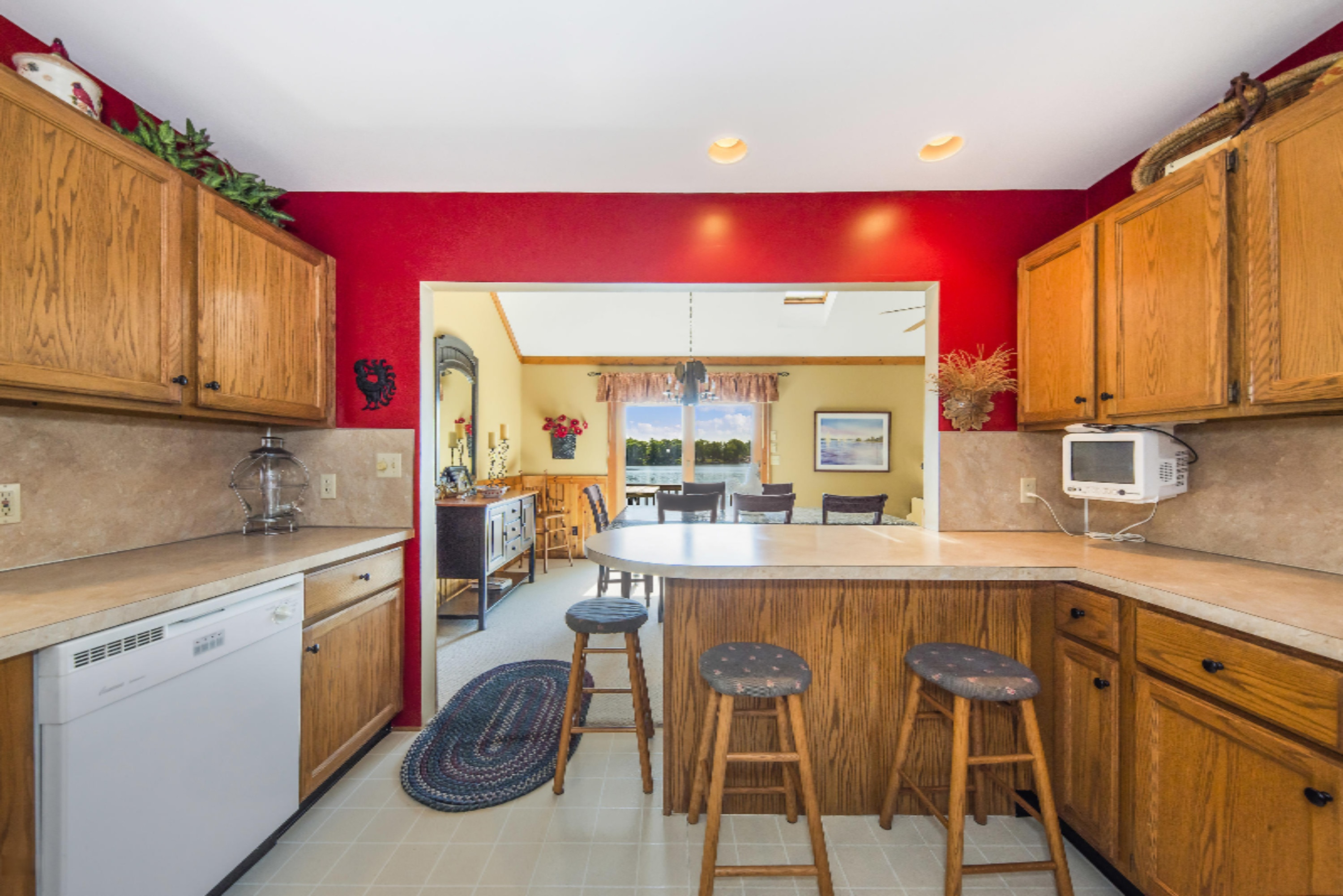 5300 Stella Road Custer, MI 49405 - Photo 5 of 47 Kitchen towards lake