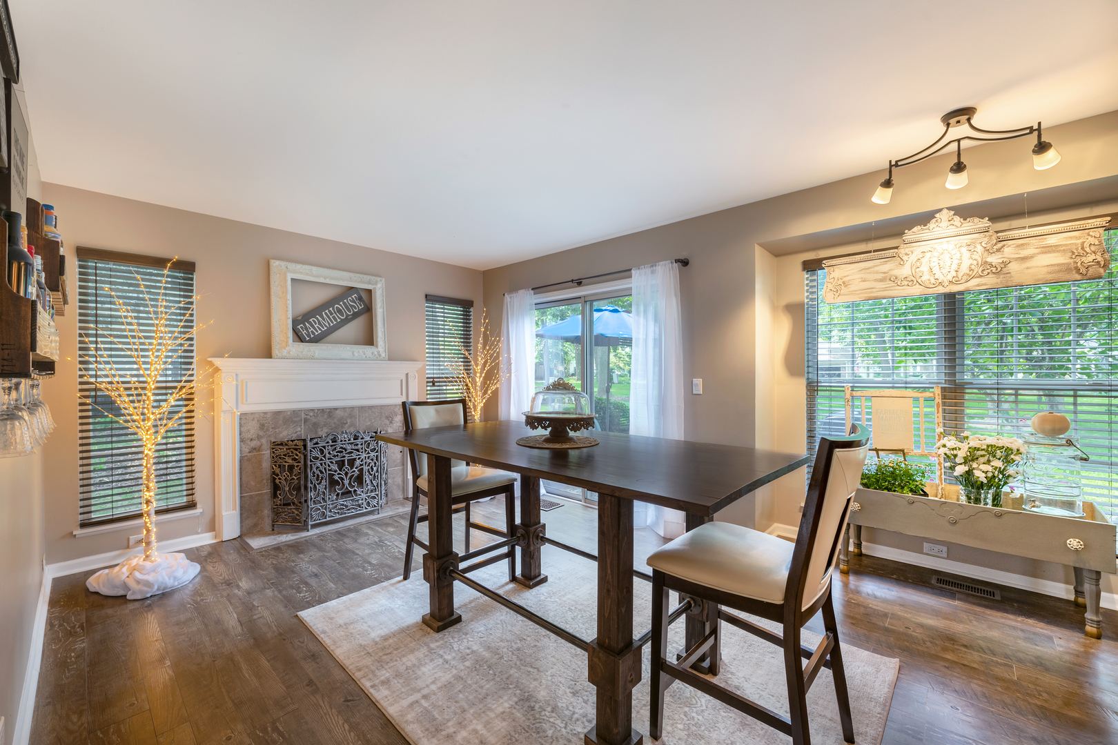 1145 Coldspring Road Elgin, IL 60120 - Photo 8 of 20 a view of a livingroom with furniture and a fireplace