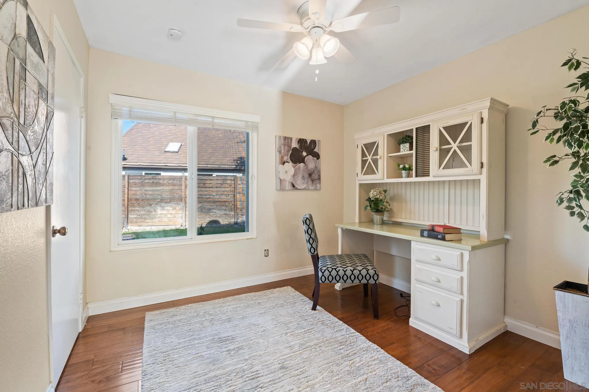 3002 Highlands Way Spring Valley, CA 91977 - Photo 13 of 21 a workspace with wooden floor and a window