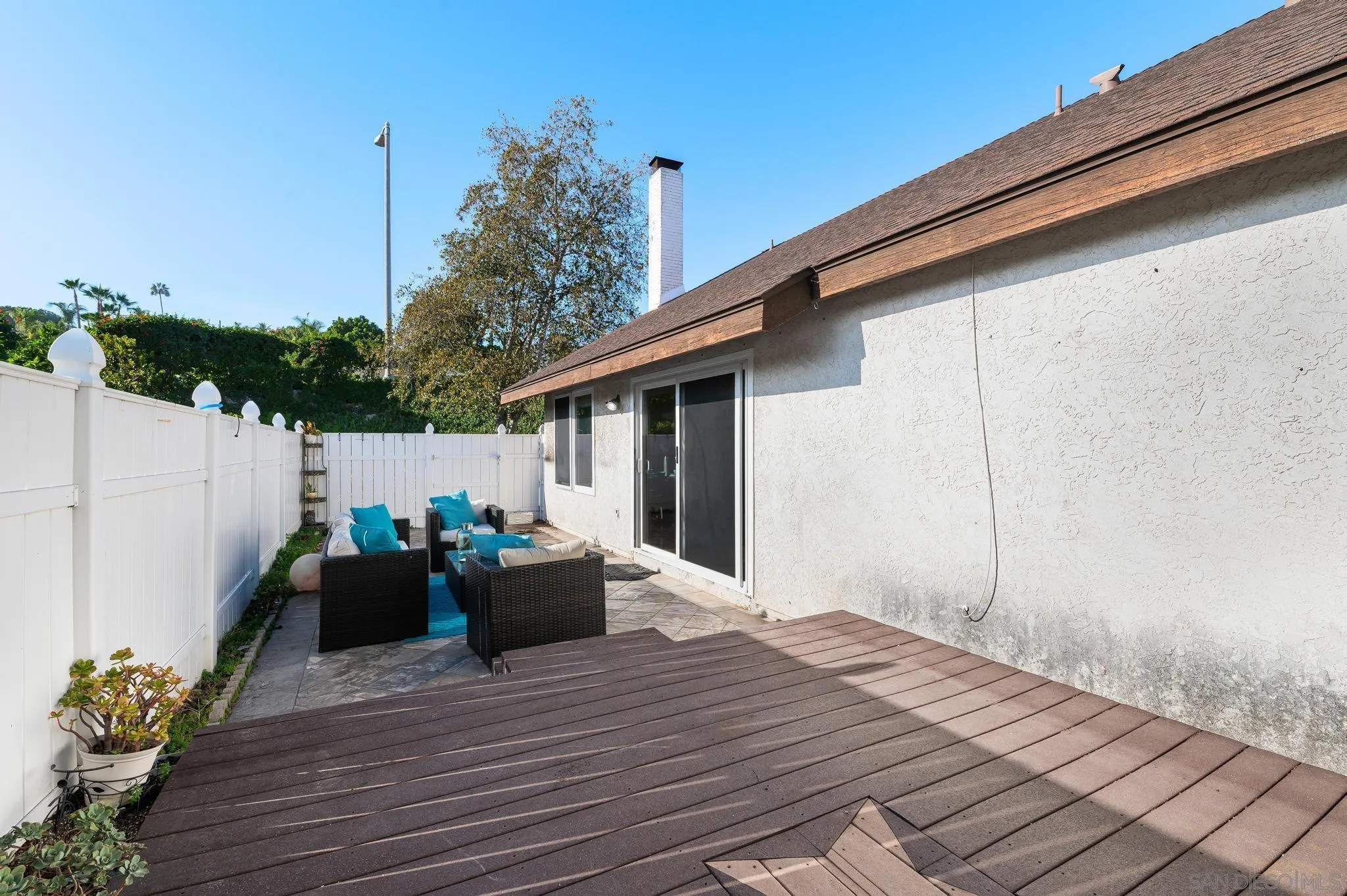 3002 Highlands Way Spring Valley, CA 91977 - Photo 21 of 21 a backyard of a house with wooden floor