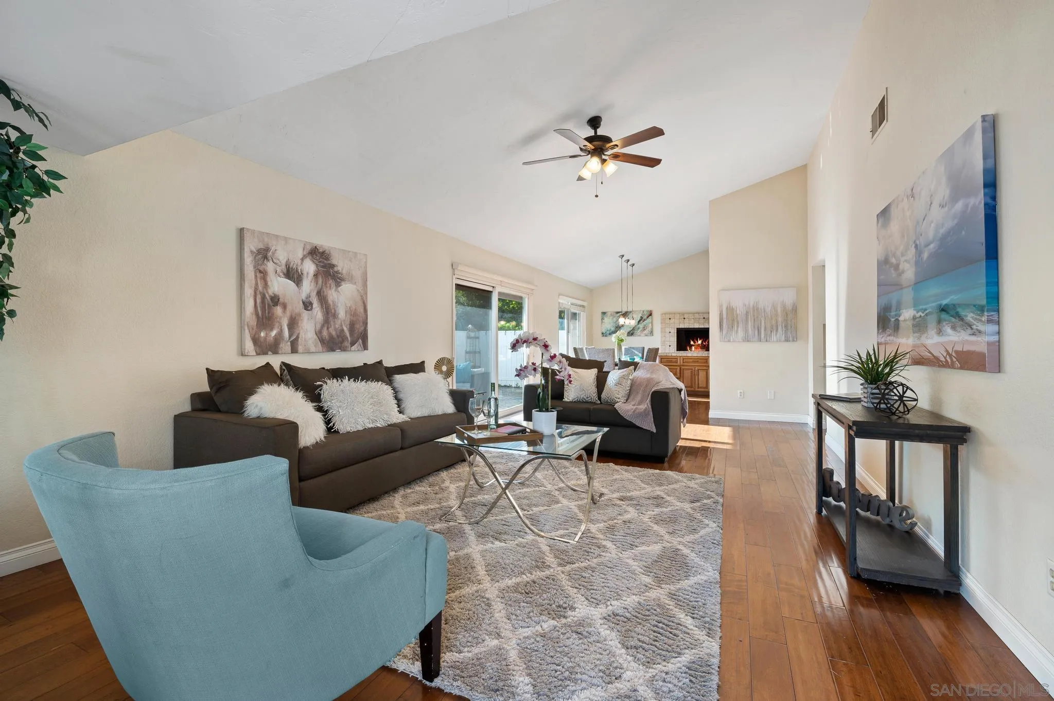 3002 Highlands Way Spring Valley, CA 91977 - Photo 3 of 21 a living room with furniture and a wooden floor