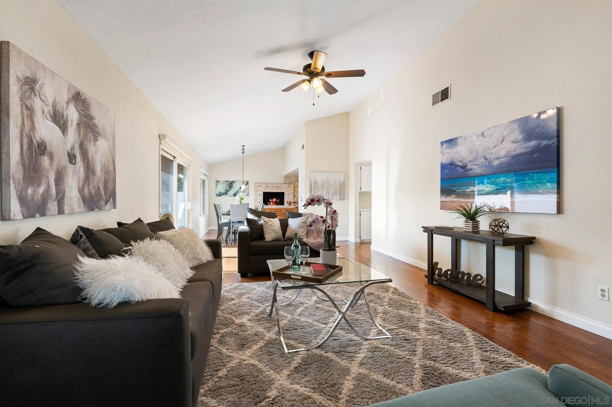 3002 Highlands Way Spring Valley, CA 91977 - Photo 5 of 21 a living room with furniture and a wooden floor
