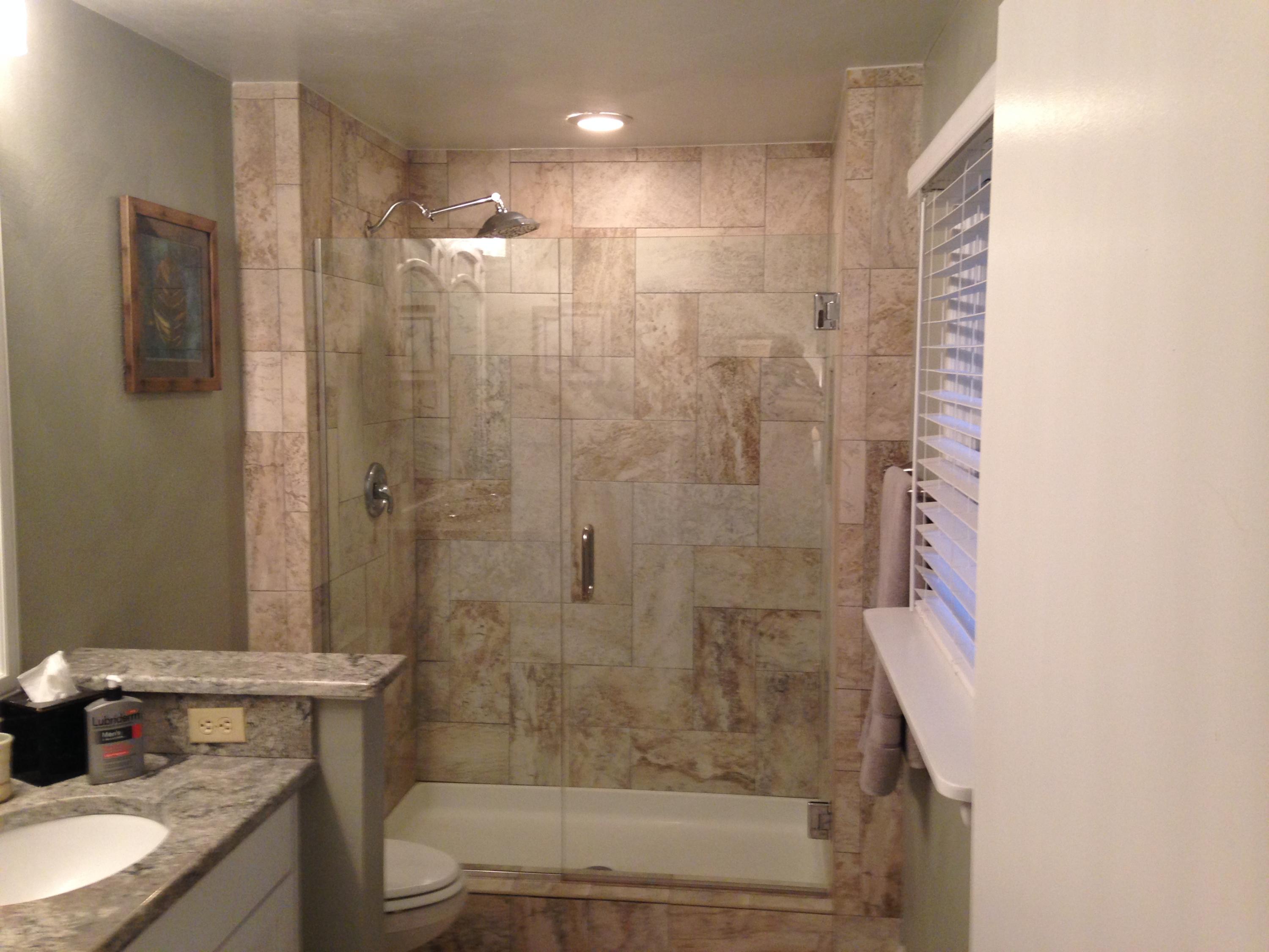 2205 Ridge Road Roanoke, VA 24014 - Photo 16 of 62 a bathroom with a shower and a sink
