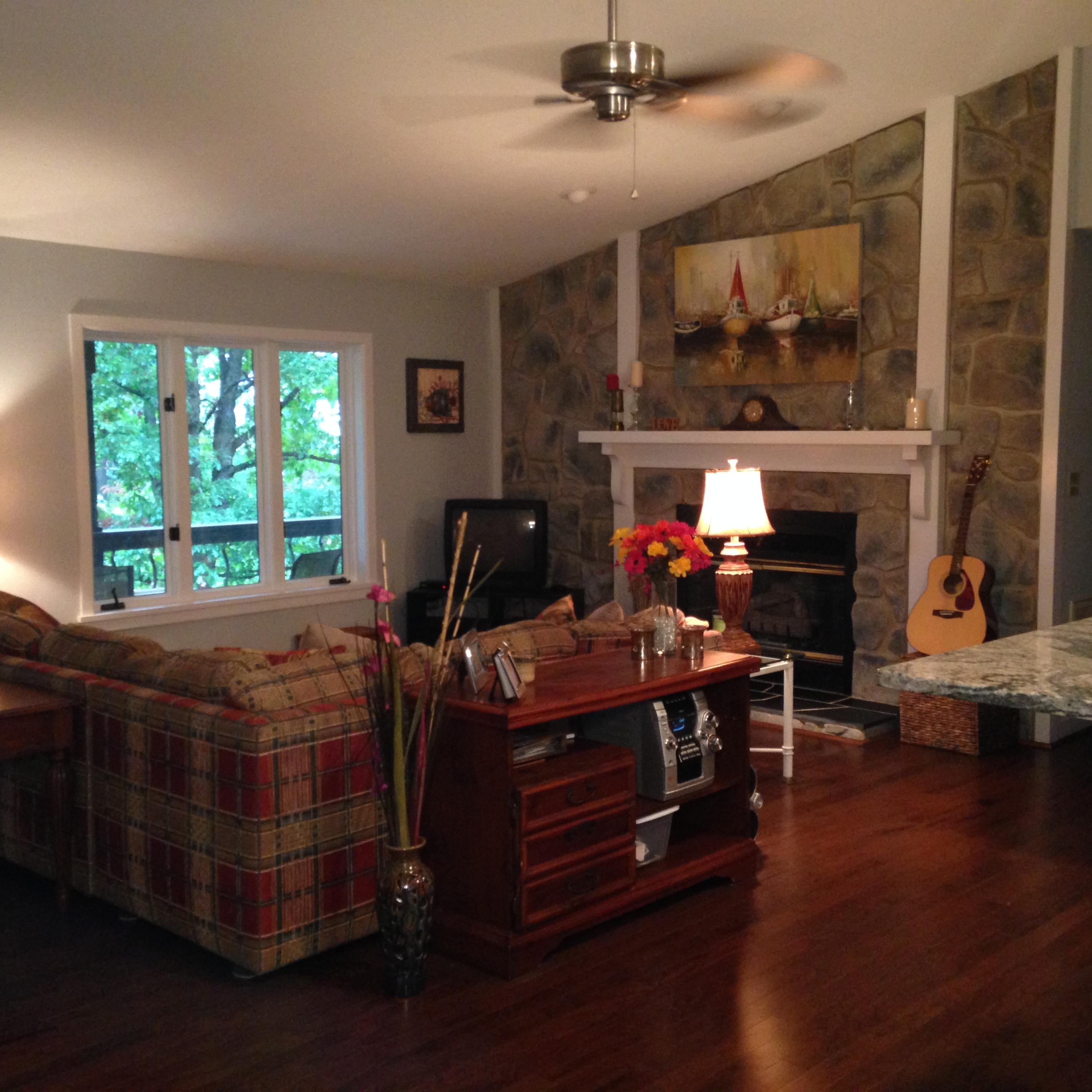 2205 Ridge Road Roanoke, VA 24014 - Photo 60 of 62 a living room with furniture and a fireplace