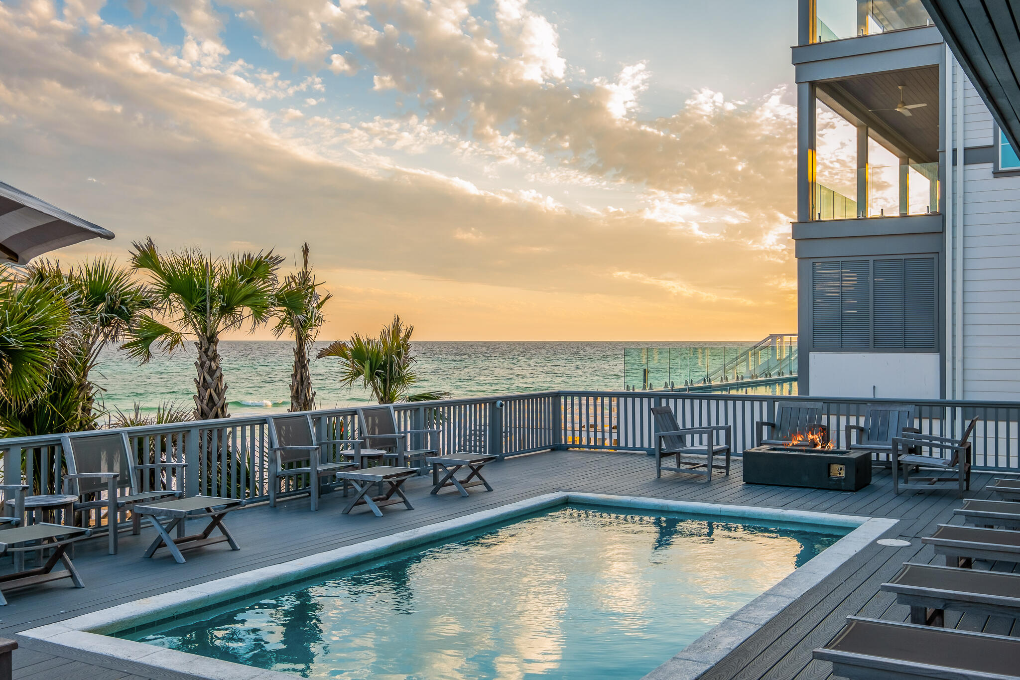 15 Fort Panic Road Santa Rosa Beach, FL 32459 - Photo 19 of 84 a view of a swimming pool with furniture
