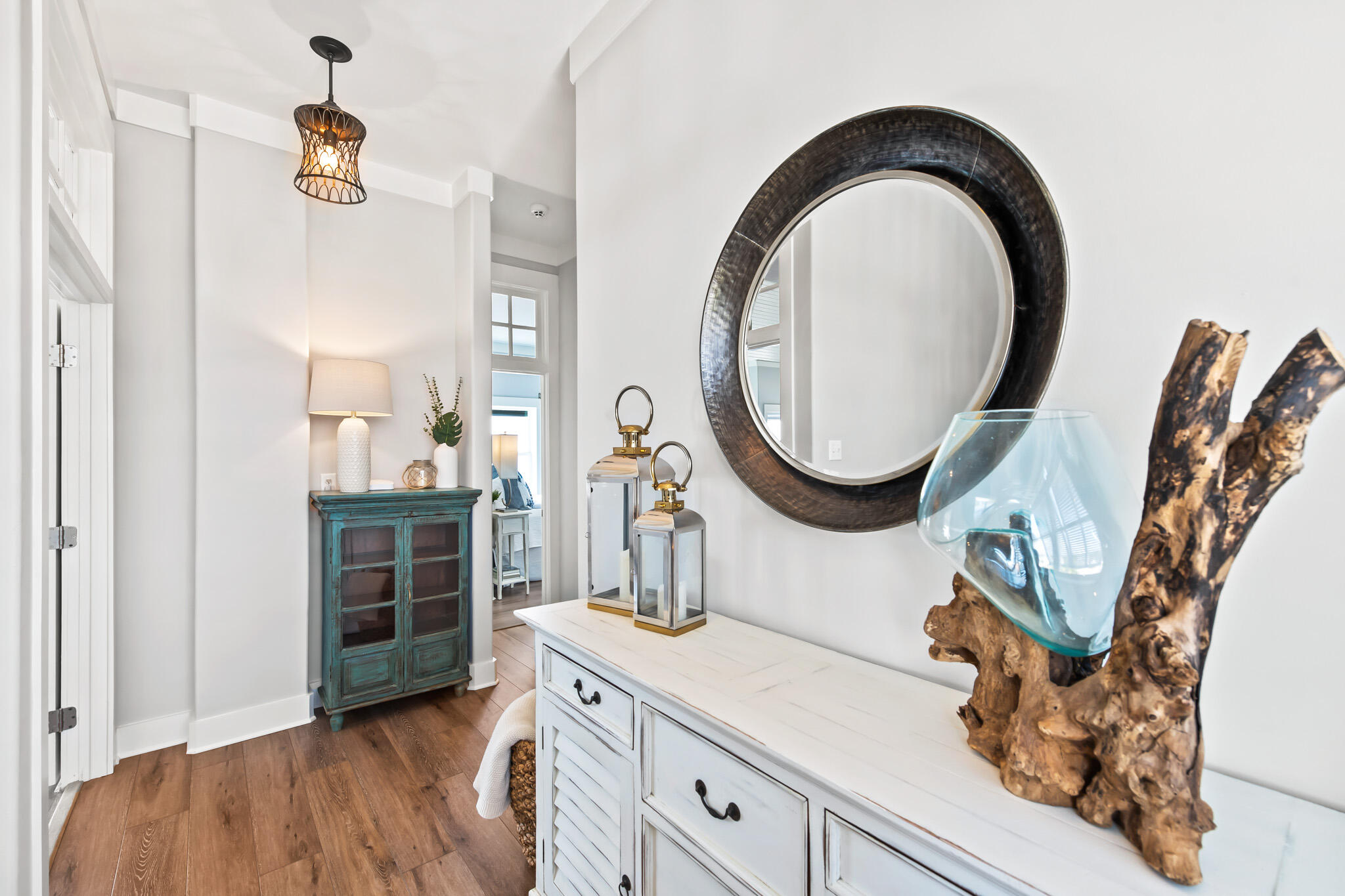 15 Fort Panic Road Santa Rosa Beach, FL 32459 - Photo 54 of 84 a spacious bathroom with a mirror and a sink