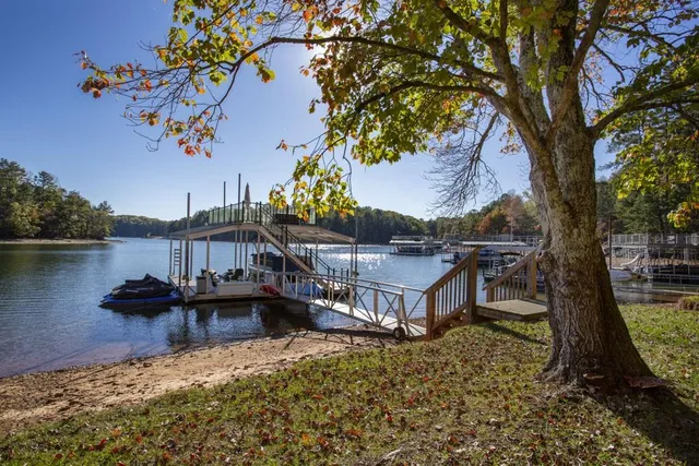 a view of an entryway door