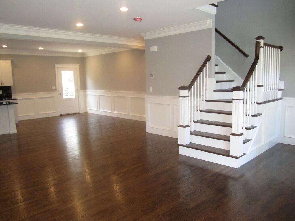 15 Margaret Road, Unit LEFT Newton, MA 02461 - Photo 4 of 8 a view of entryway with wooden floor