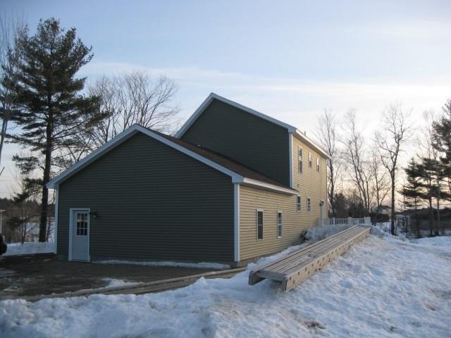 493 Wingood Road Windsor, ME 04363 - Photo 2 of 15 Back side of home with deck