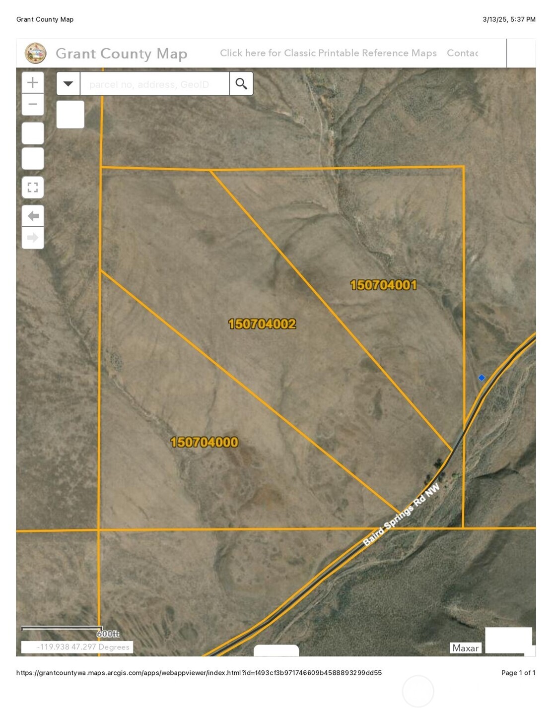 0 Baird Springs Road Northwest Quincy, WA 98848 - Photo 10 of 10 Gallery Image 10
