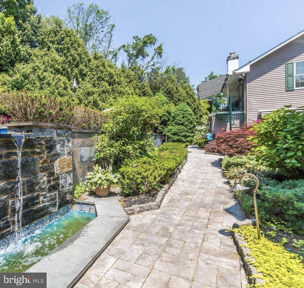 1087 Mt Eyre Road Washington Crossing, PA 18977 - Photo 18 of 77 a view of a pathway with plants