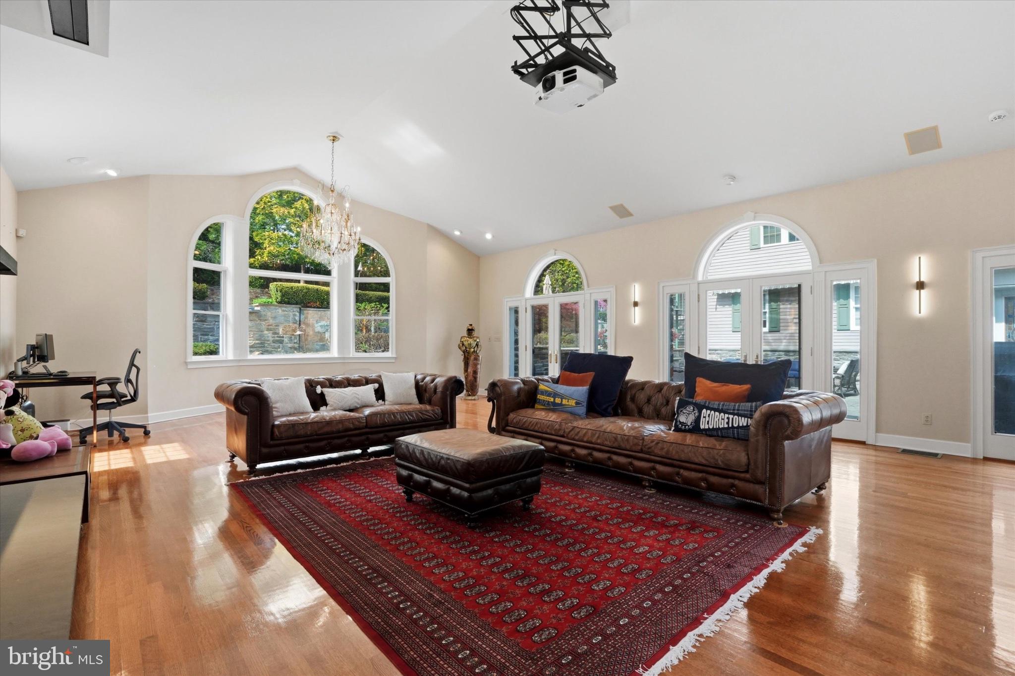 1087 Mt Eyre Road Washington Crossing, PA 18977 - Photo 35 of 77 Spacious living area with elegant light.
