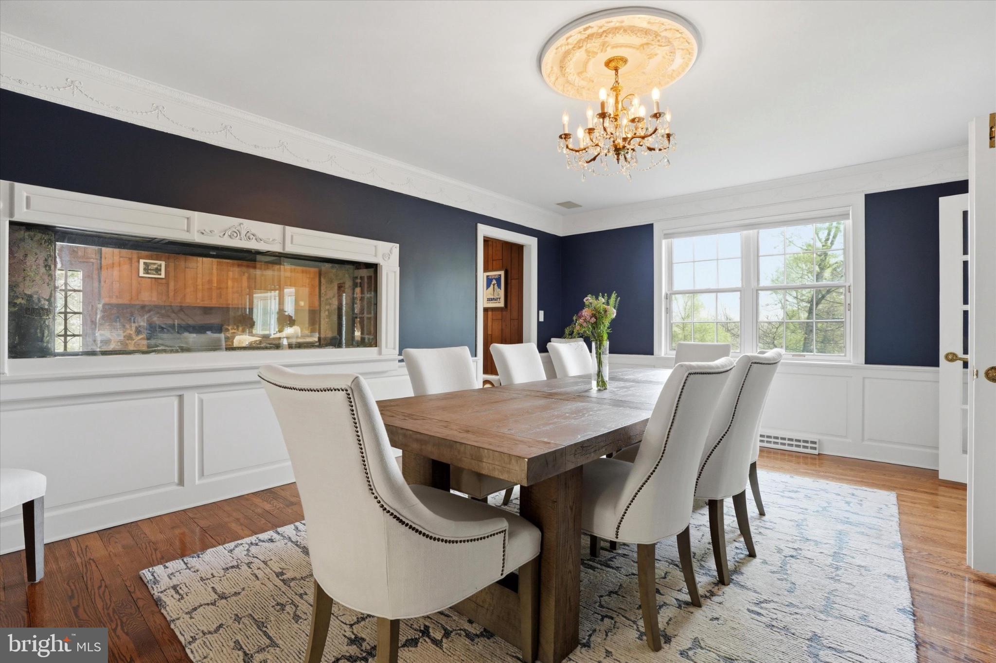 1087 Mt Eyre Road Washington Crossing, PA 18977 - Photo 42 of 77 Elegant dining space with modern charm.
