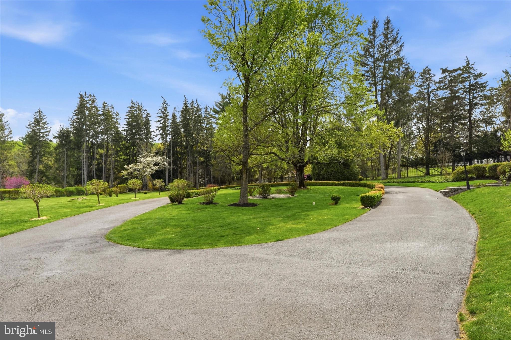 1087 Mt Eyre Road Washington Crossing, PA 18977 - Photo 5 of 77 Serene pathways through lush greenery.
