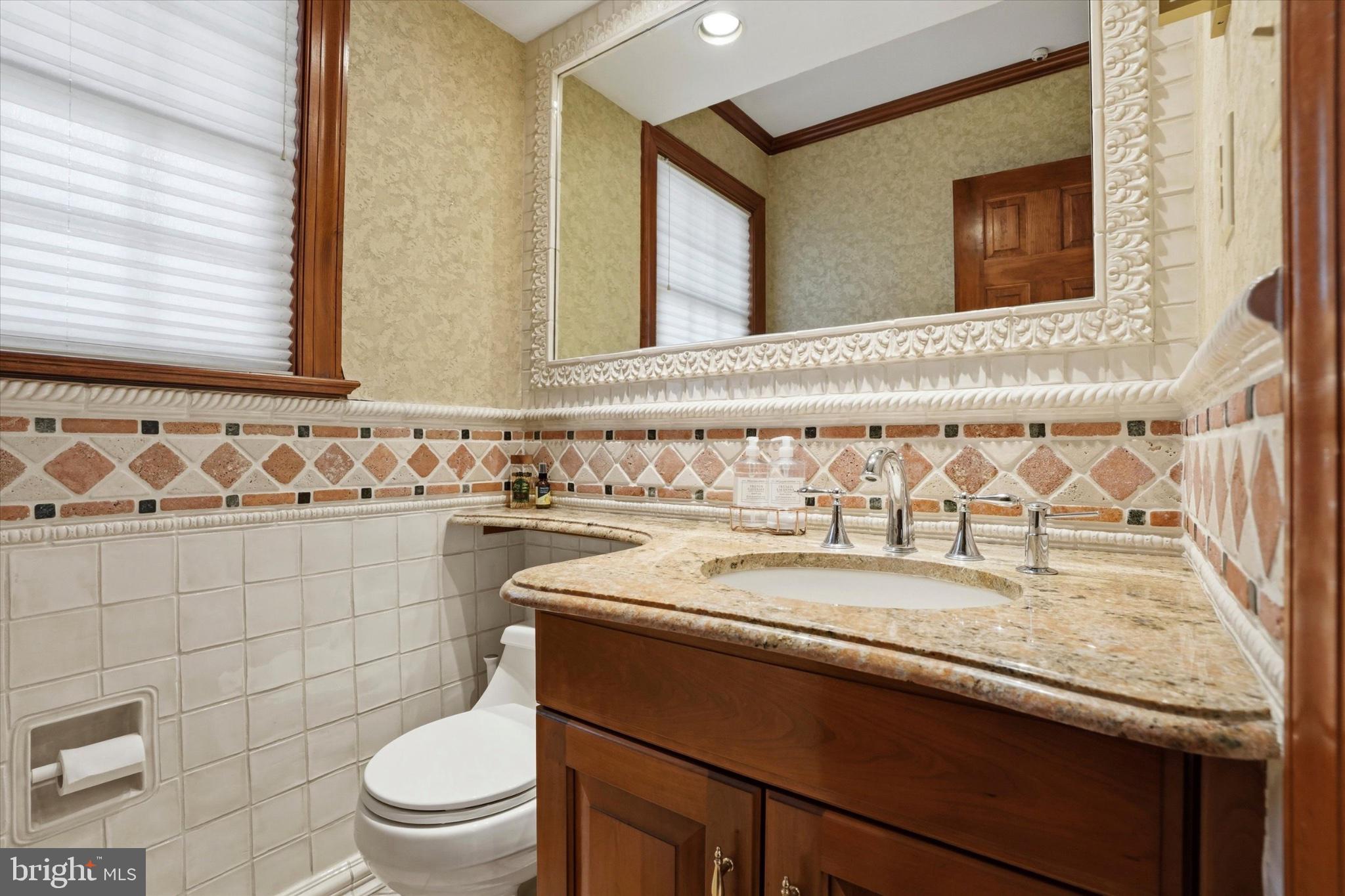 1087 Mt Eyre Road Washington Crossing, PA 18977 - Photo 53 of 77 Elegant bathroom with classic charm.