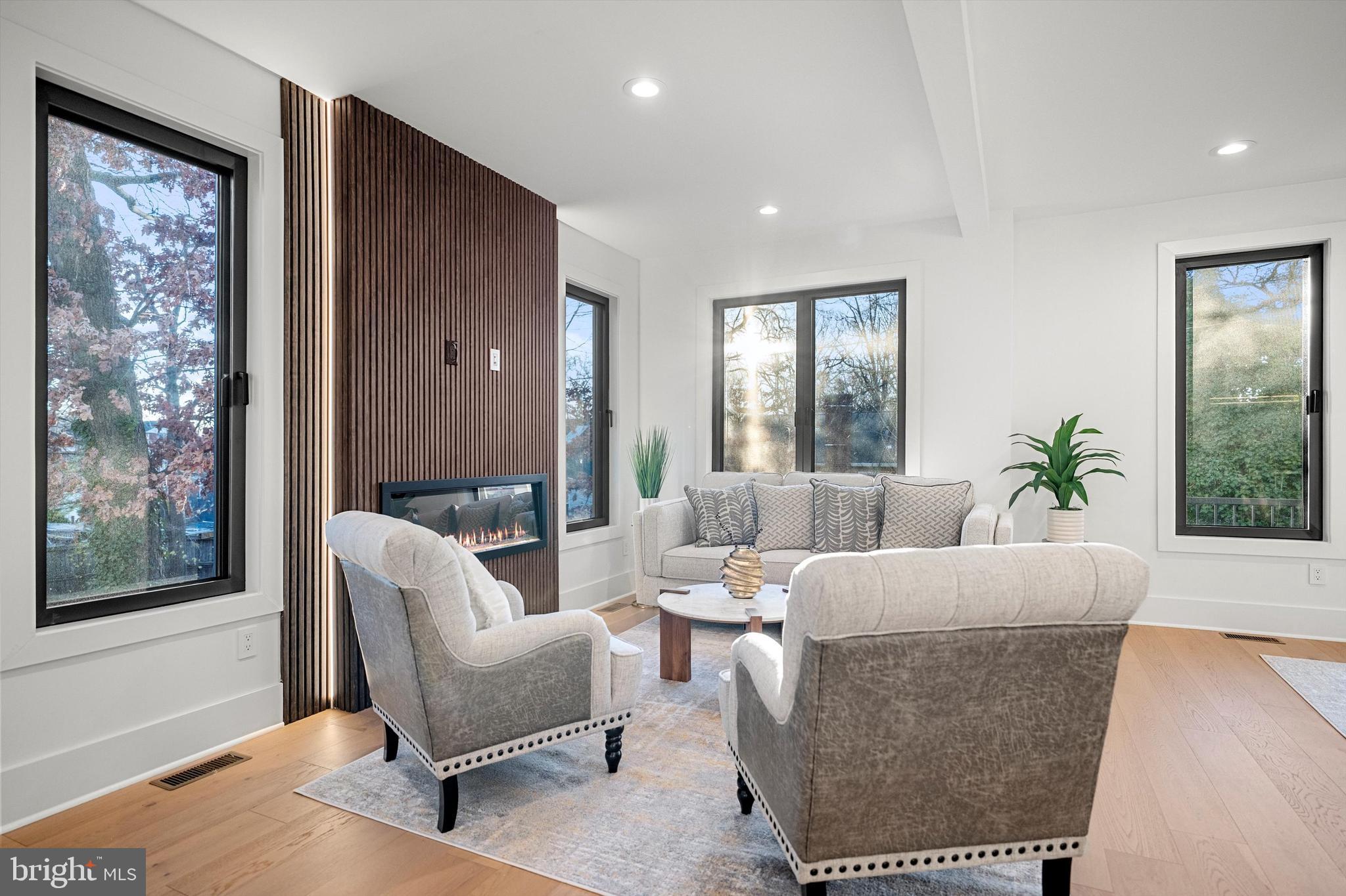 2100 South Nelson Street Arlington, VA 22204 - Photo 6 of 33 a living room with furniture and a potted plant