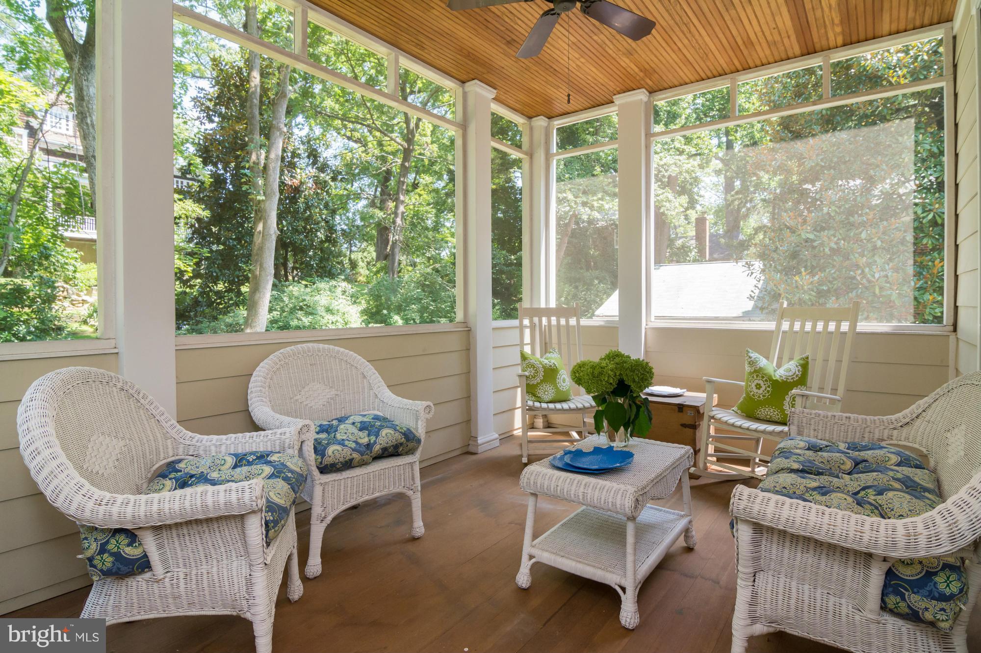 4 Ridge Road Annapolis, MD 21401 - Photo 14 of 93 Screened Porch overlooking rear yard