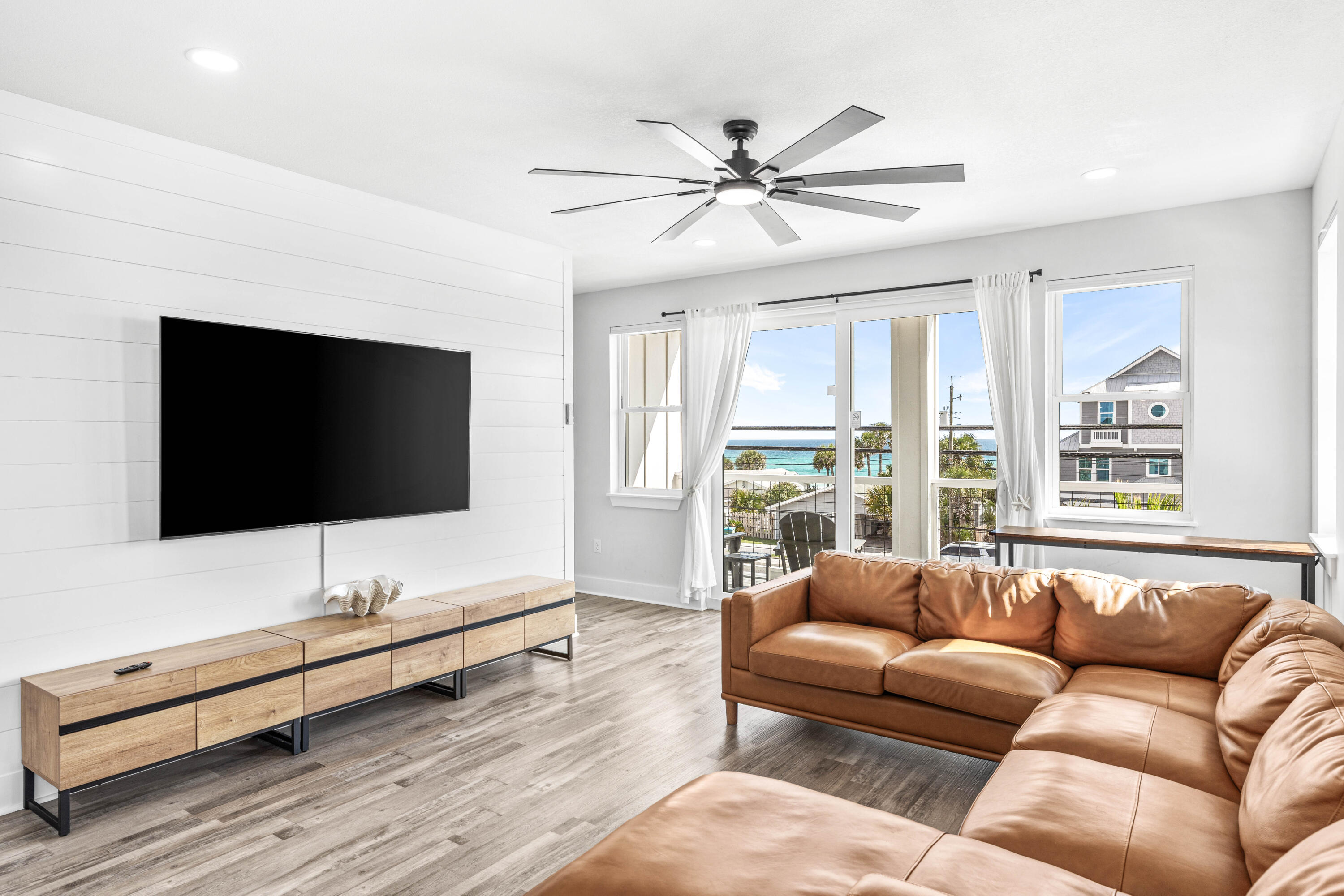13310 Front Beach Road Panama City Beach, FL 32407 - Photo 24 of 69 Large Living Room w/ Gulf View
