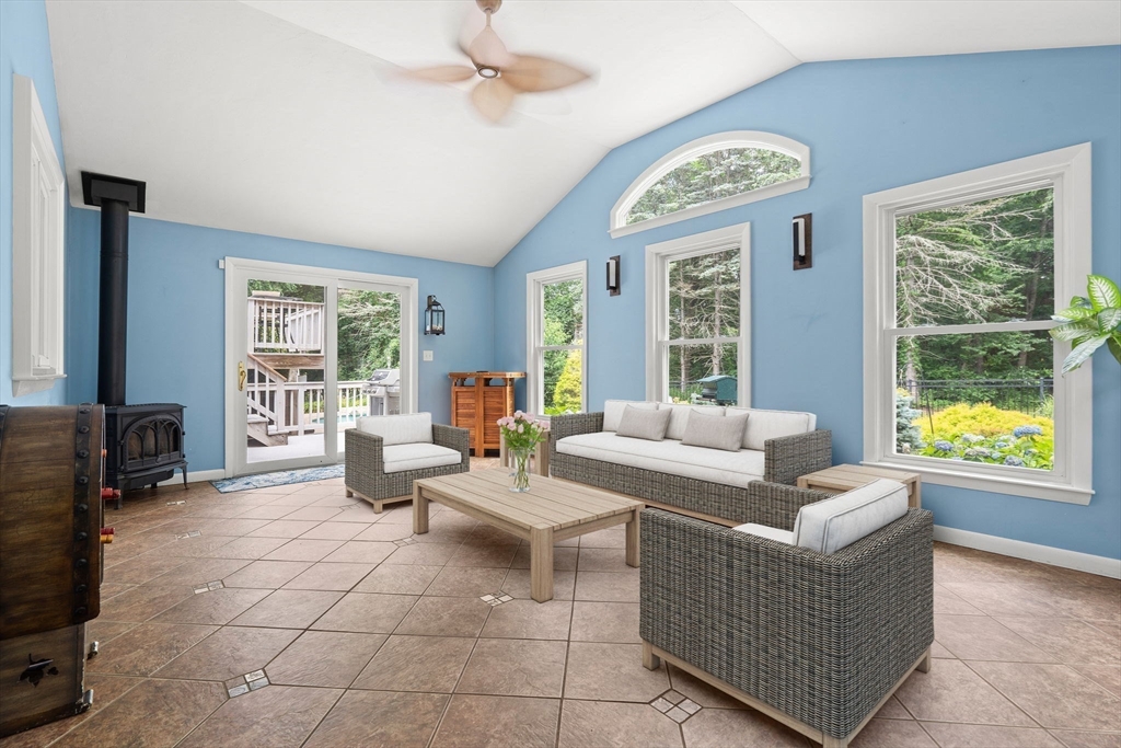 152 Gay Road Groton, MA 01450 - Photo 8 of 38 a living room with furniture and a large window