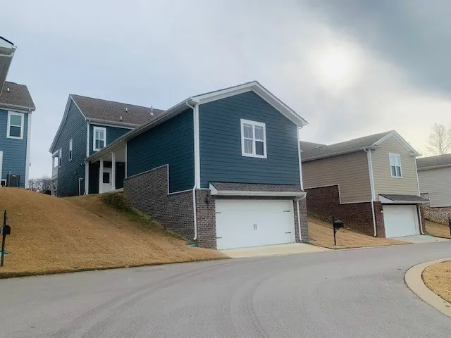 a house view with a outdoor space