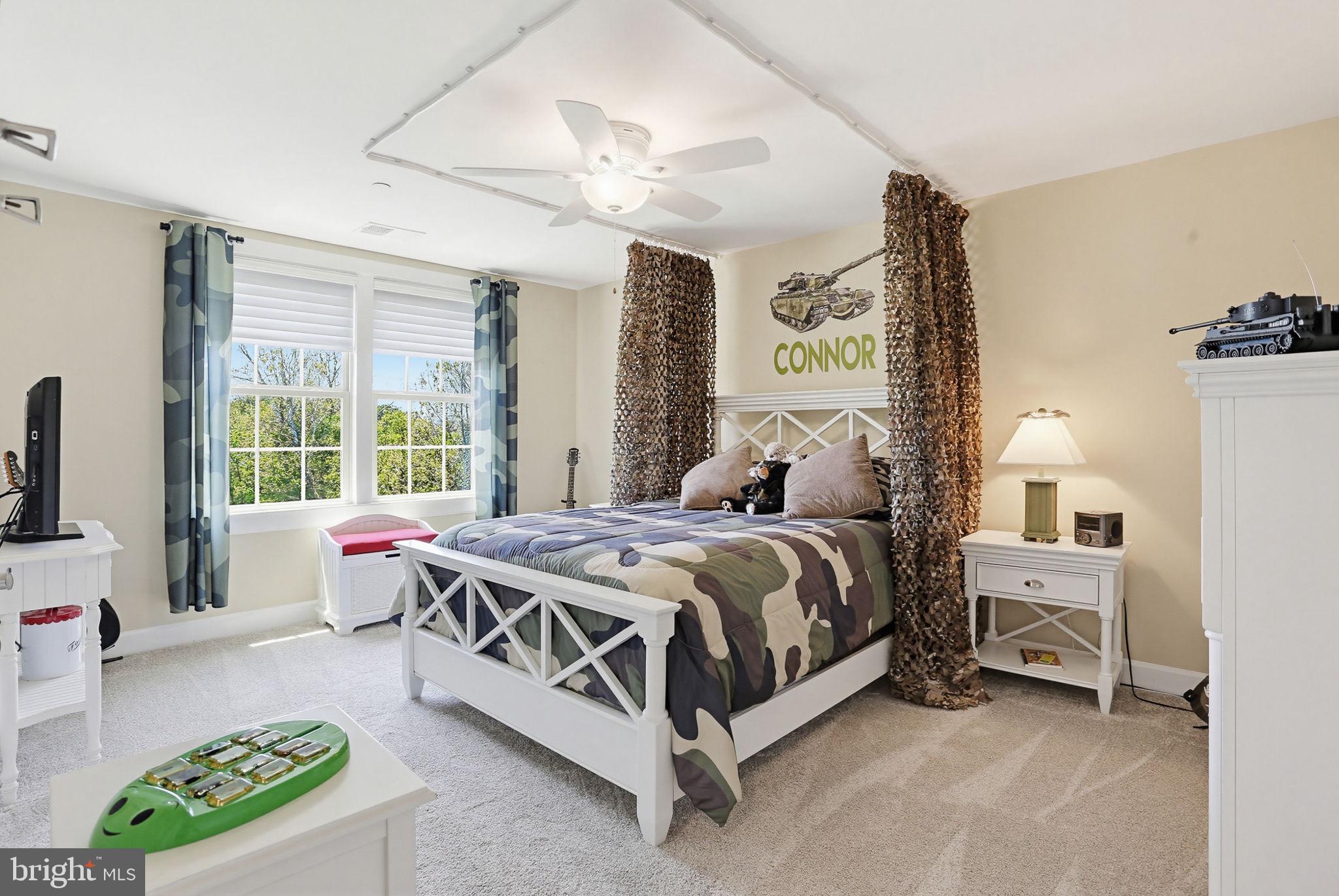 3816 Fulham Road Frederick, MD 21704 - Photo 33 of 77 a spacious bedroom with a bed and a large window