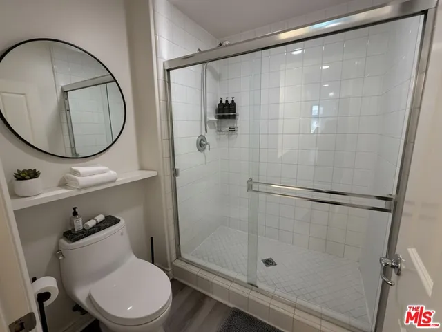 a view of a street with buildings