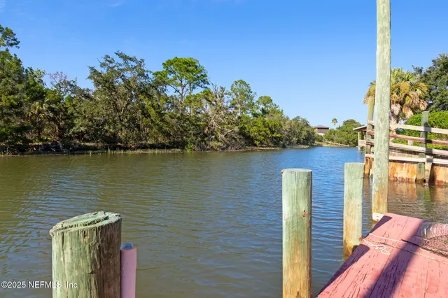 a view of a balcony with lake view