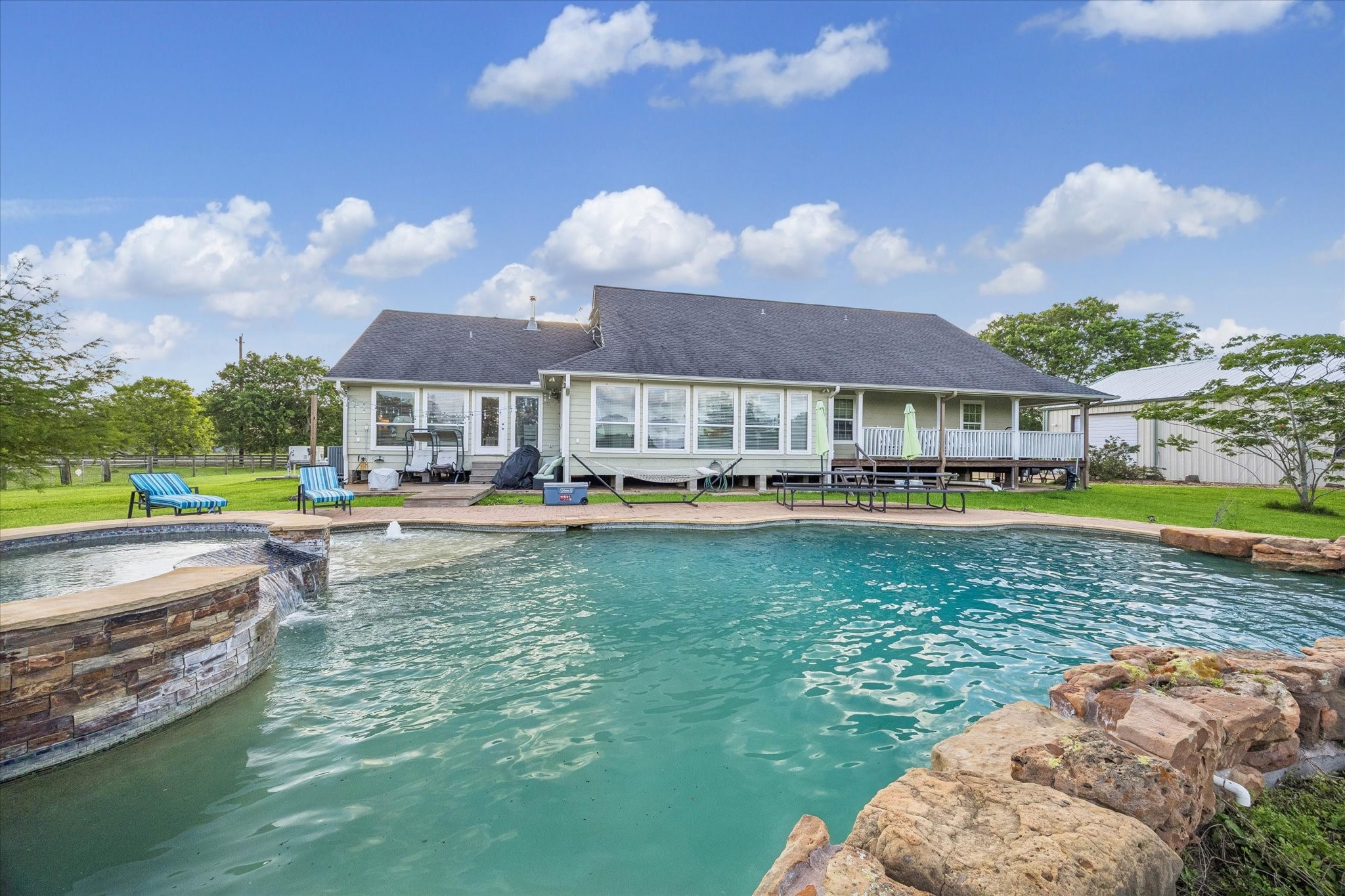 3515 County Road 36 Angleton, TX 77515 - Photo 7 of 50 a view of a house with a yard