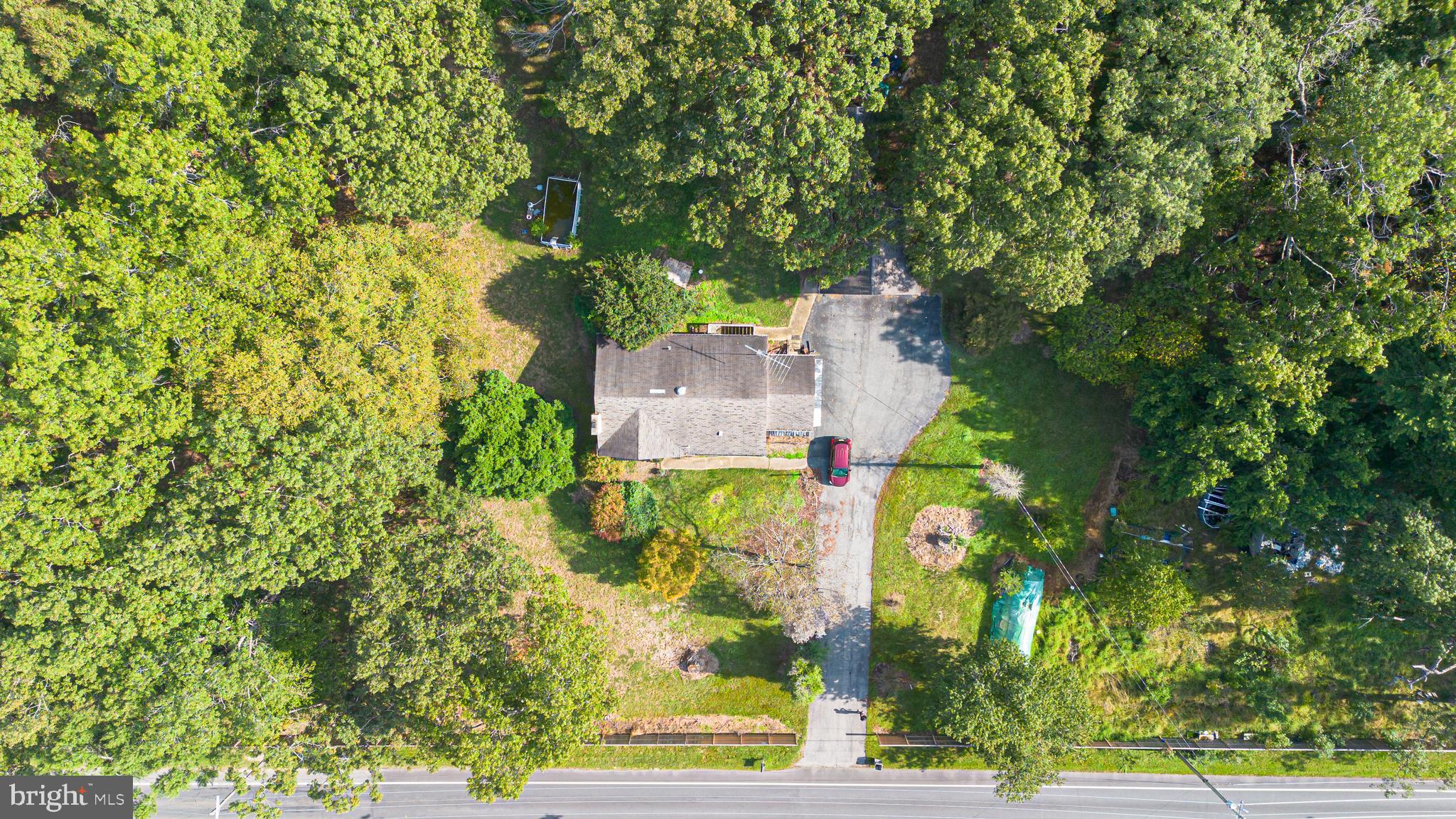 16308 Brandywine Road Brandywine, MD 20613 - Photo 25 of 27 an aerial view of a house with a yard basket ball court and outdoor seating