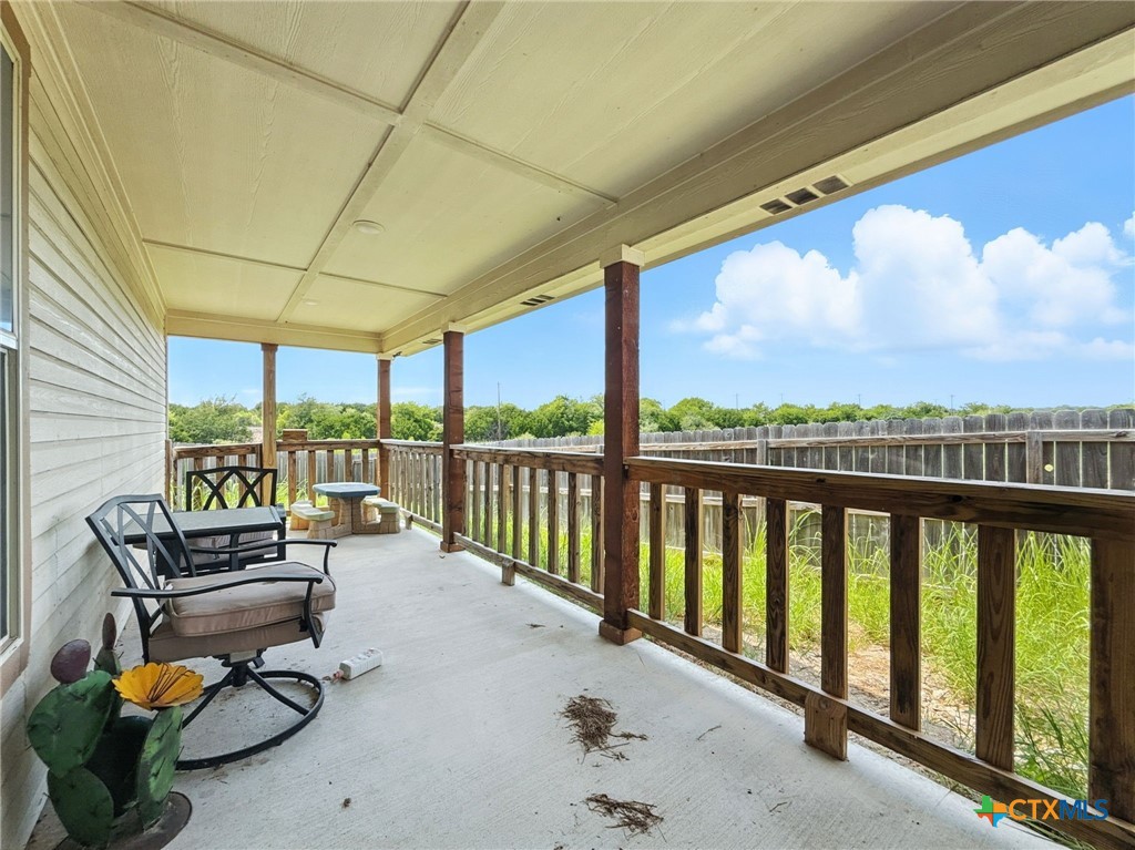 2701 Settlement Road Copperas Cove, TX 76522 - Photo 18 of 18 a balcony with furniture and city view