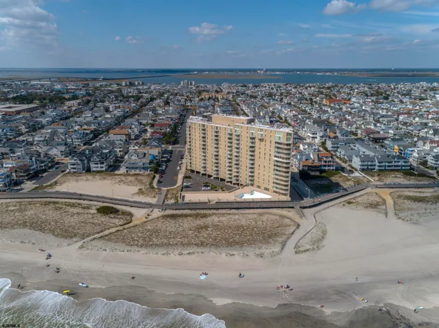 a view of balcony with ocean view