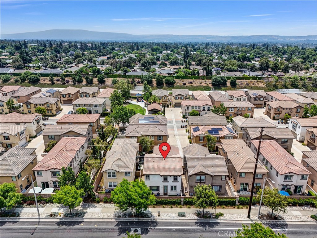 719 Huron Place Claremont, CA 91711 - Photo 32 of 37 an aerial view of residential houses with green space