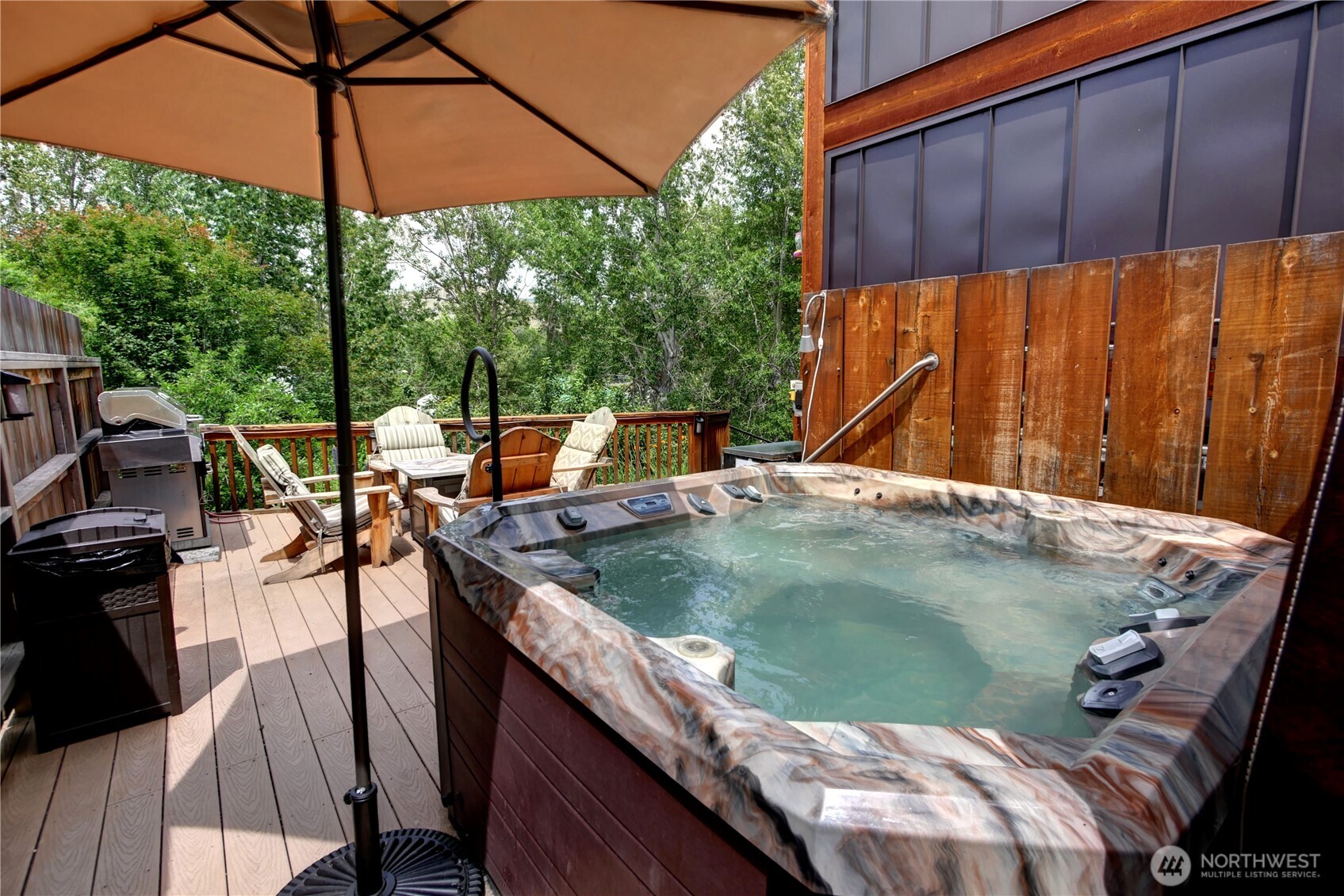 115 Johnson Street, Unit 1 2 3 Twisp, WA 98856 - Photo 3 of 40 a view of outdoor space with seating
