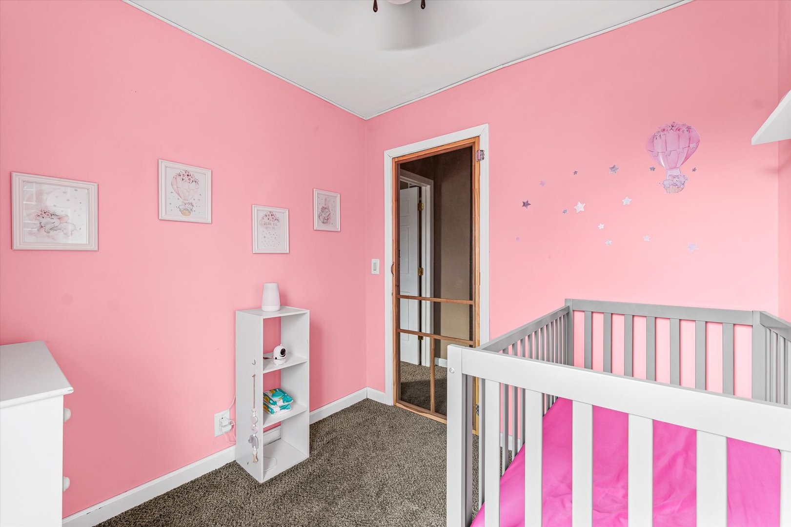 108 Maple Street Roberts, IL 60962 - Photo 20 of 28 a view of a bedroom with furniture and staircase