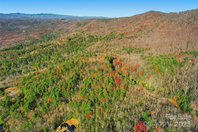 a view of mountain view with lush green forest