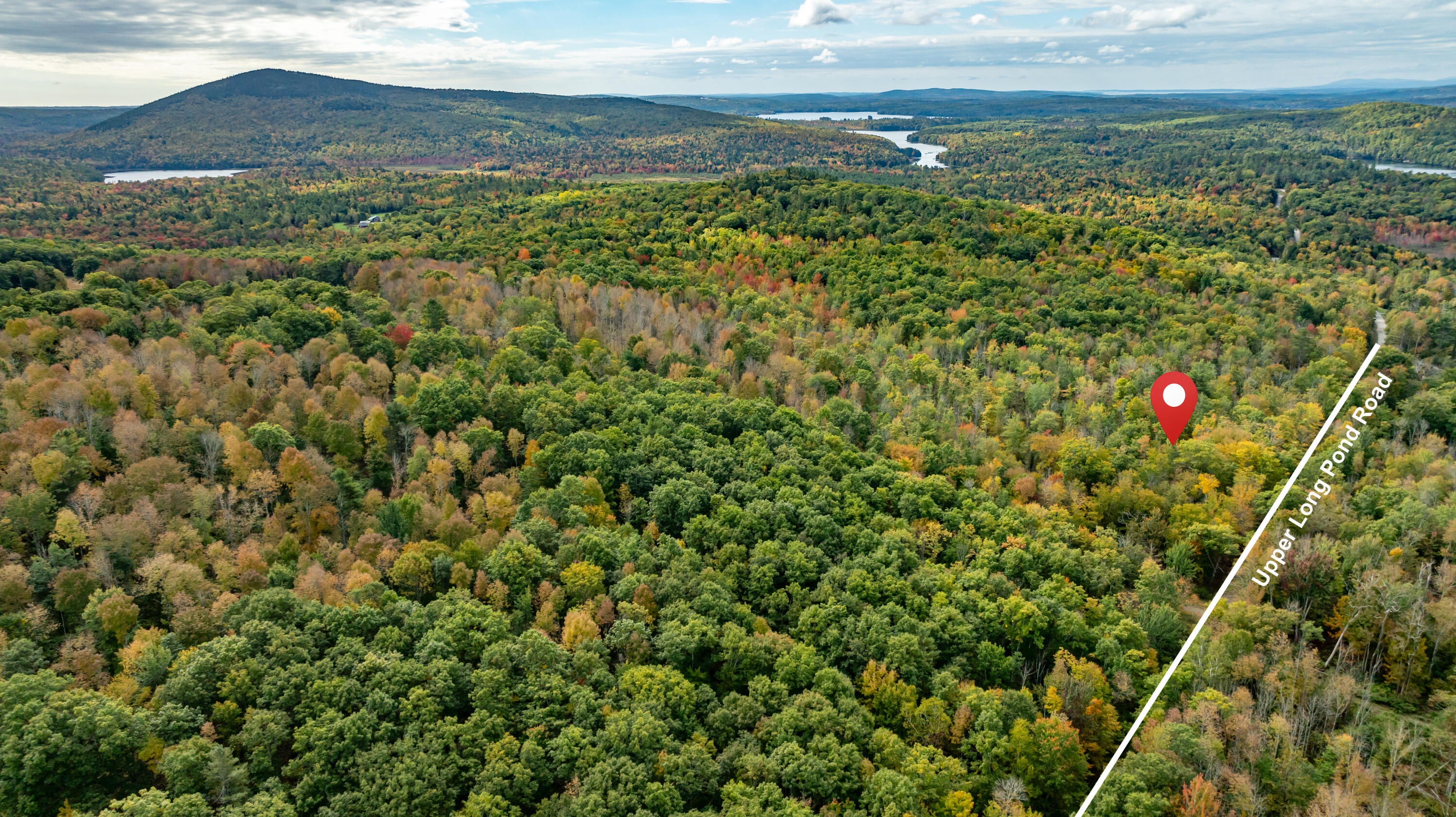 Map15-lot56 Upper Long Pond Road Bucksport, ME 04416 - Photo 3 of 8 Upper Long Pond Road Land 2 Aerials-6_Or