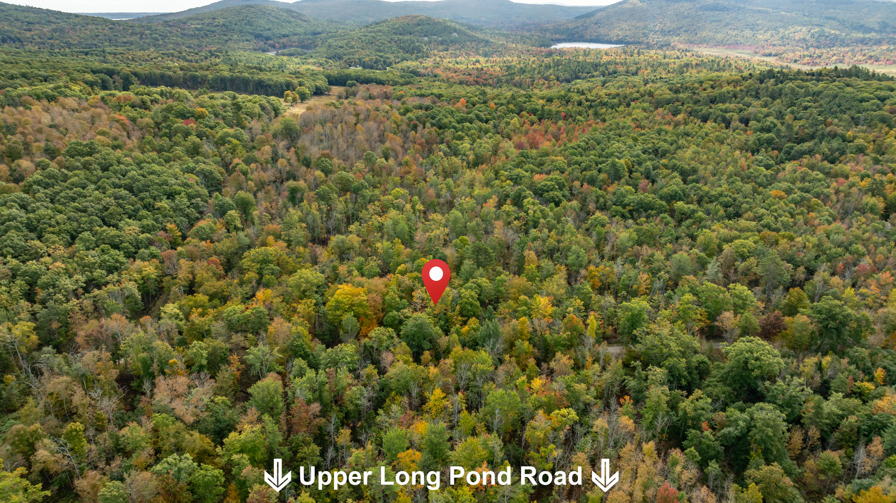 Map15-lot56 Upper Long Pond Road Bucksport, ME 04416 - Photo 6 of 8 Upper Long Pond Road Land 2 Aerials-3_Or