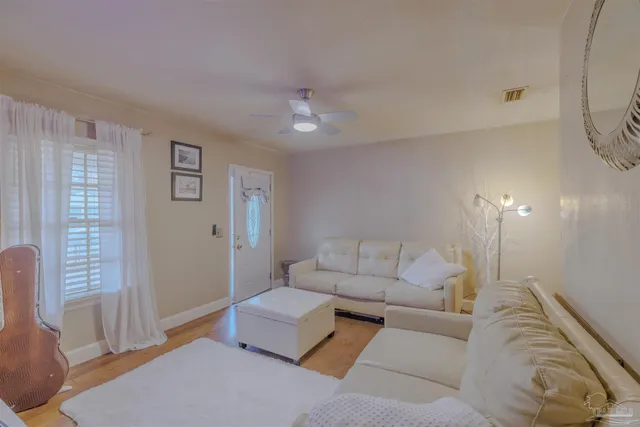 a kitchen with lots of counter space and appliances