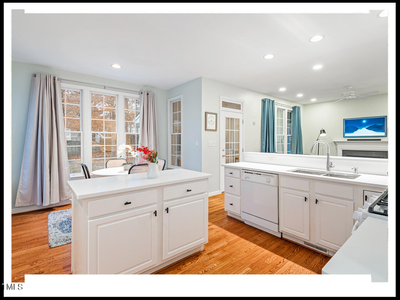 8214 Morrell Lane Durham, NC 27713 - Photo 14 of 48 a kitchen with sink and cabinets