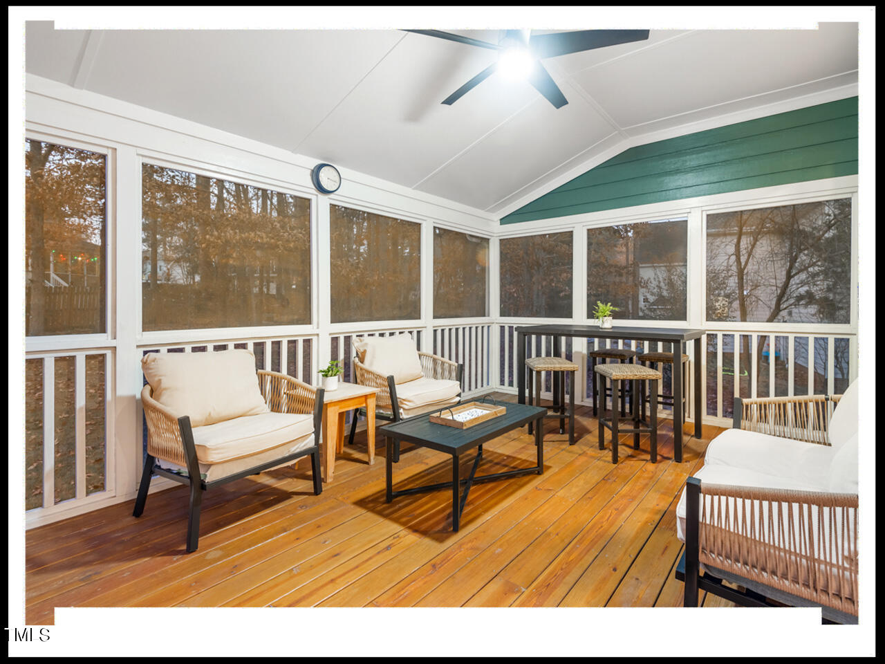 8214 Morrell Lane Durham, NC 27713 - Photo 41 of 48 a balcony with table and chairs