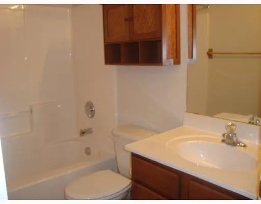 a bathroom with a sink a bath tub and a shower