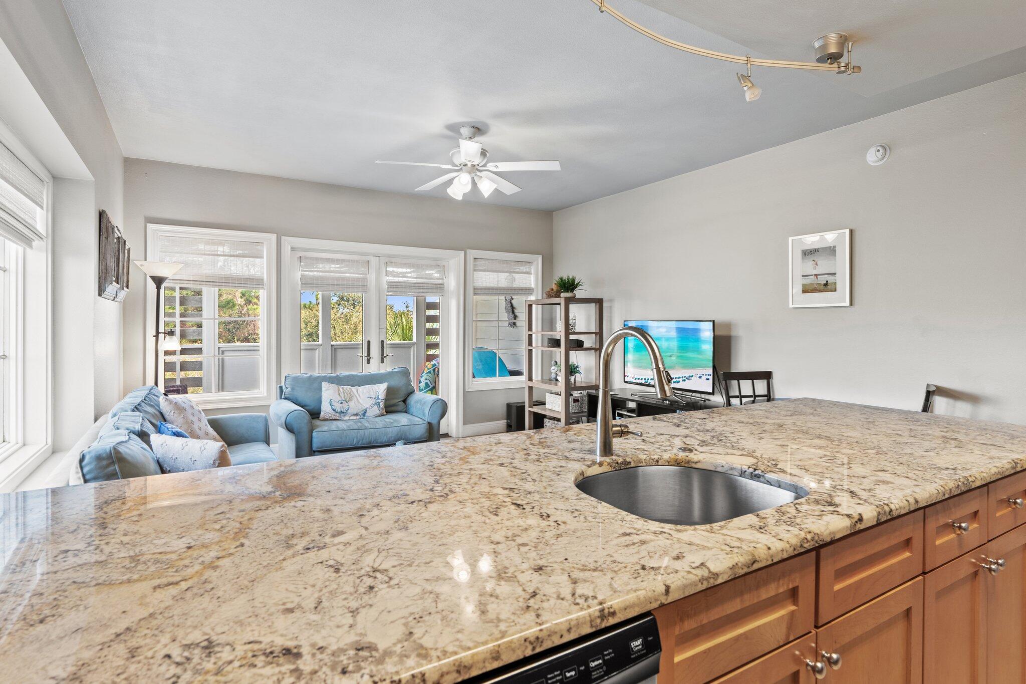 43 Cassine Way, Unit 307 Santa Rosa Beach, FL 32459 - Photo 13 of 26 View from kitchen